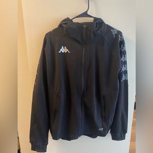 Kappa sports black jacket nwt size M mens